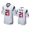 steven nelson texans game white jersey