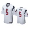 texans jalen pitre game white jersey