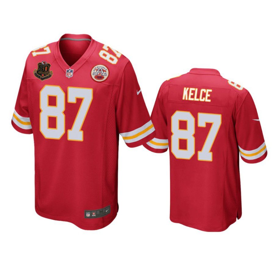 Kansas City Chiefs Travis Kelce Red 50th Anniversary Of Operation ...