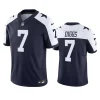 trevon diggs cowboys navy vapor f.u.s.e. limited jersey