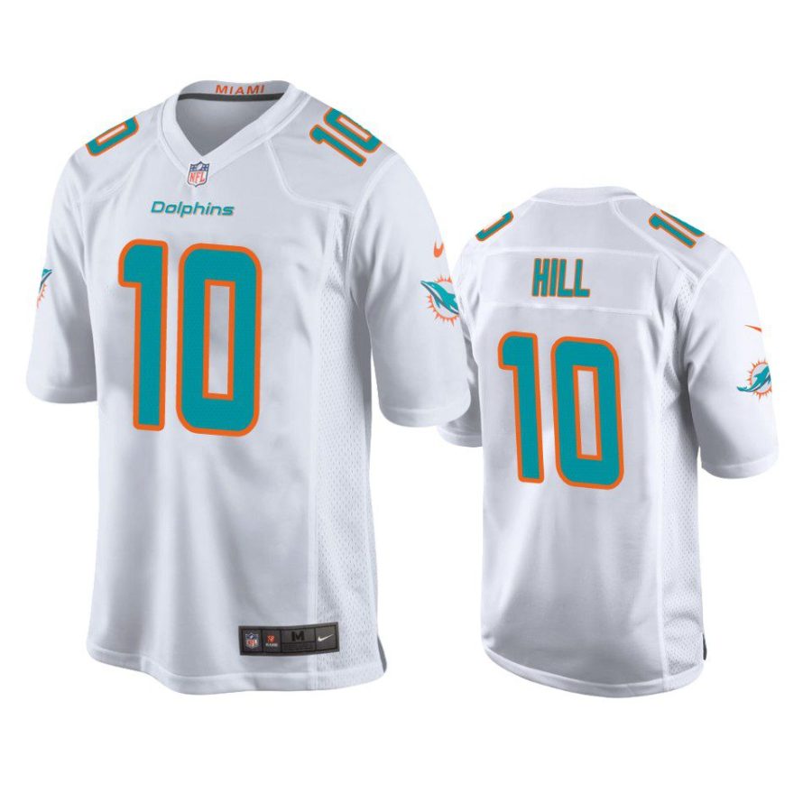 tyreek hill dolphins game white jersey