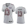 women 49ers brock purdy super bowl lvii gray jersey