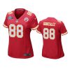 women chiefs tony gonzalez red super bowl lvii game jersey