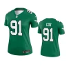 women fletcher cox eagles kelly green alternate legend jersey