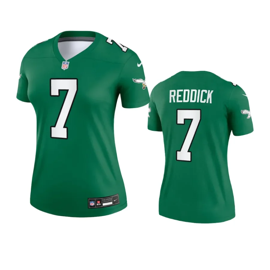 women haason reddick eagles kelly green alternate legend jersey