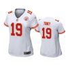 women kadarius toney chiefs game white jersey