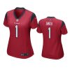 women texans tremon smith game red jersey