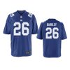 youth giants saquon barkley game royal jersey