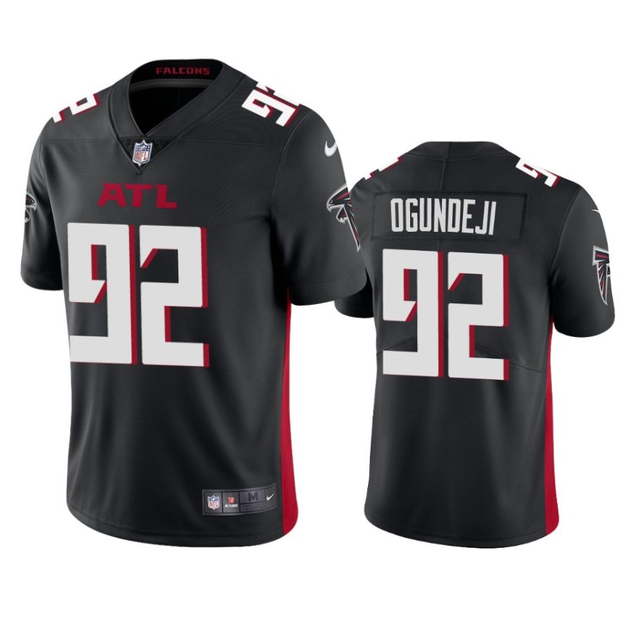 adetokunbo ogundeji falcons black vapor jersey