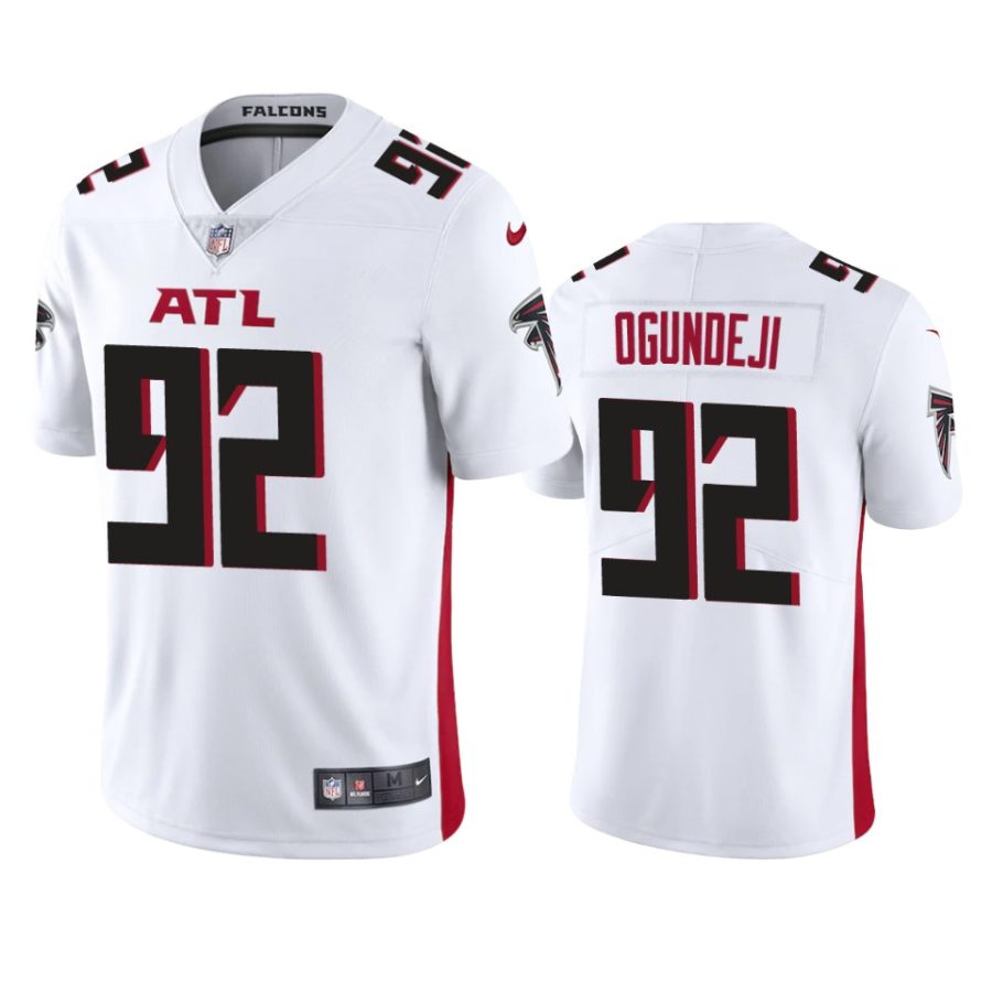 adetokunbo ogundeji falcons white vapor jersey