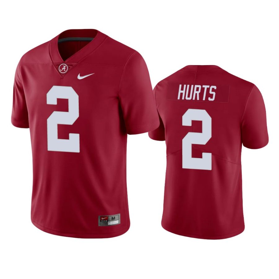 alabama crimson tide jalen hurts crimson limited jersey