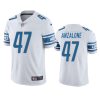 alex anzalone lions white vapor jersey