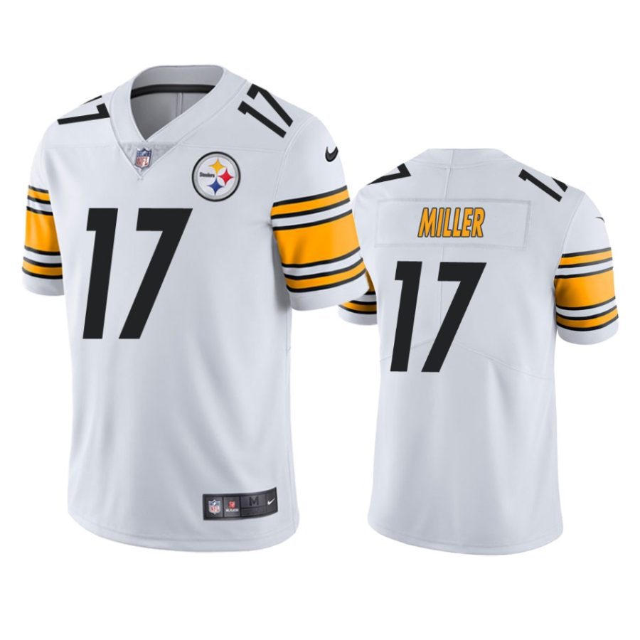 anthony miller steelers white vapor jersey