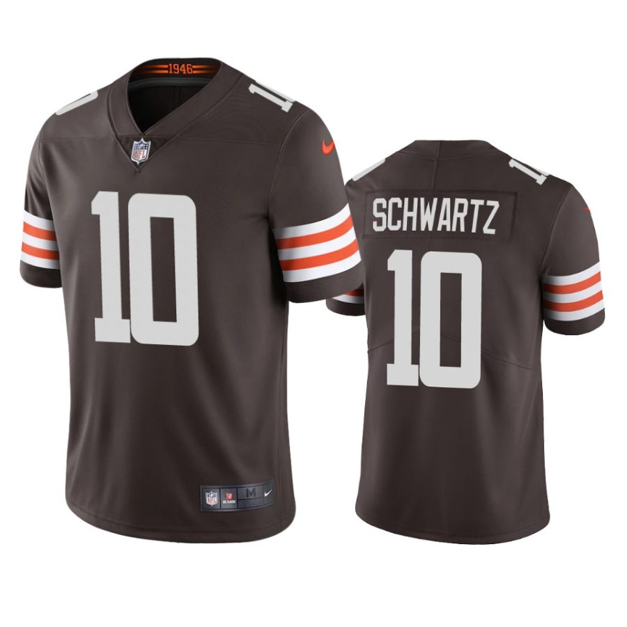 anthony schwartz browns brown vapor jersey