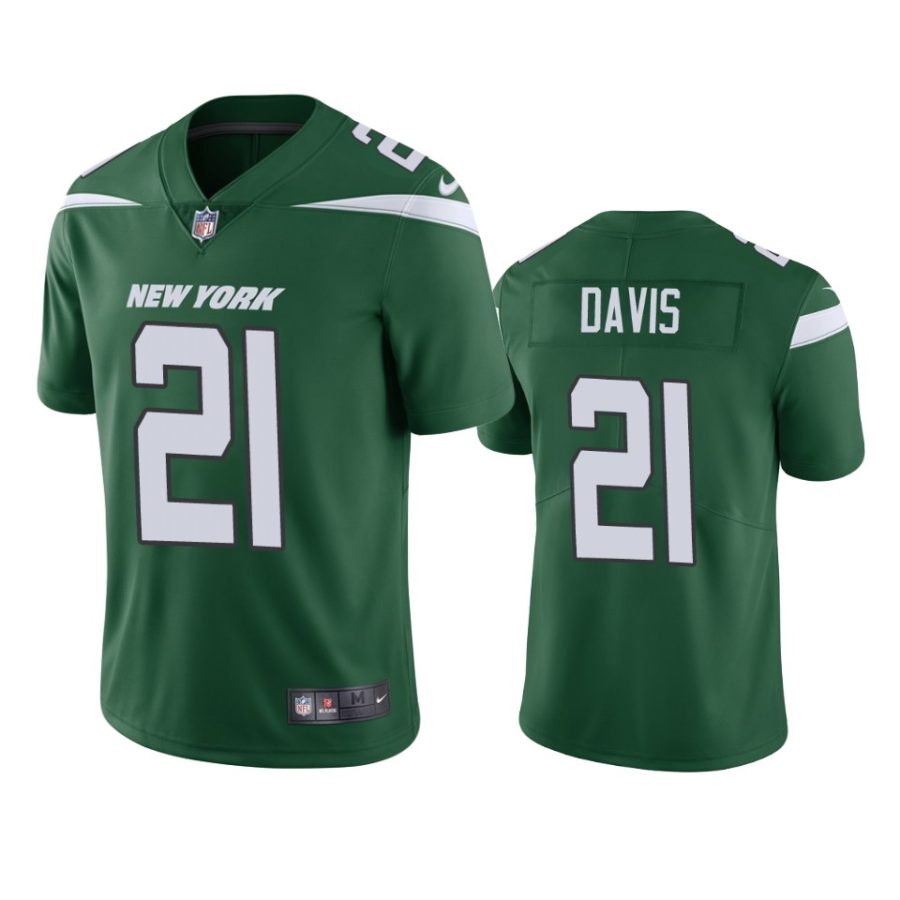 ashtyn davis jets green vapor jersey