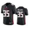 avery williams falcons black vapor jersey