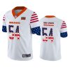 bears brian urlacher white independence day vapor jersey