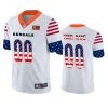 bengals custom white independence day vapor jersey