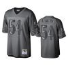 brian urlacher bears charcoal throwback metal legacy jersey