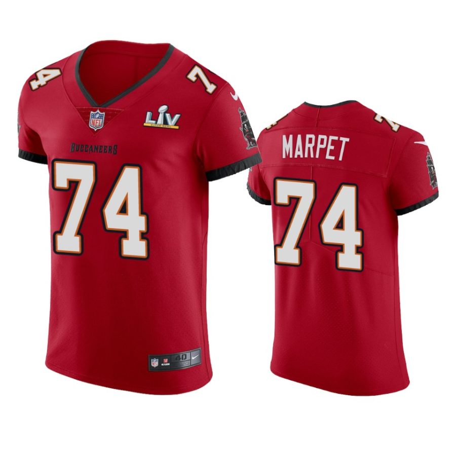 buccaneers ali marpet red vapor elite super bowl lv jersey