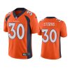 caden sterns broncos orange vapor jersey