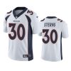 caden sterns broncos white vapor jersey