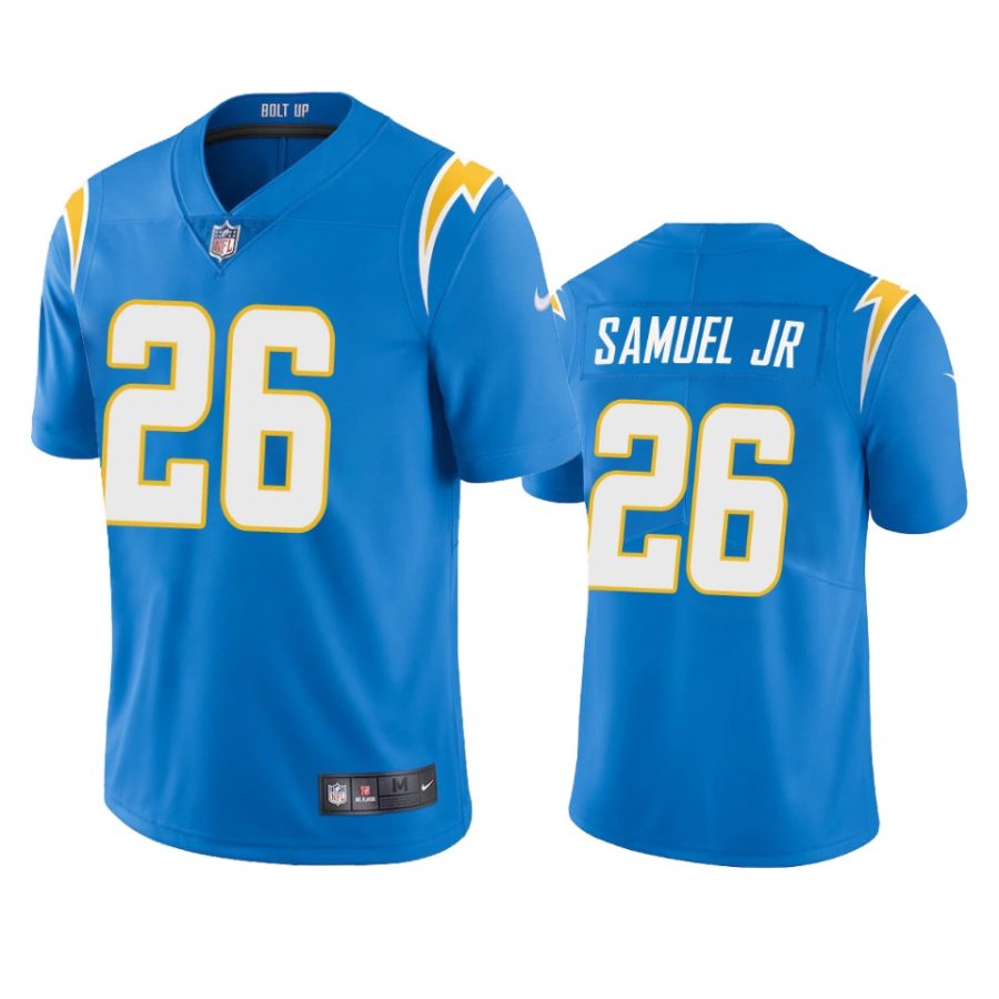 chargers asante samuel jr. powder blue vapor jersey