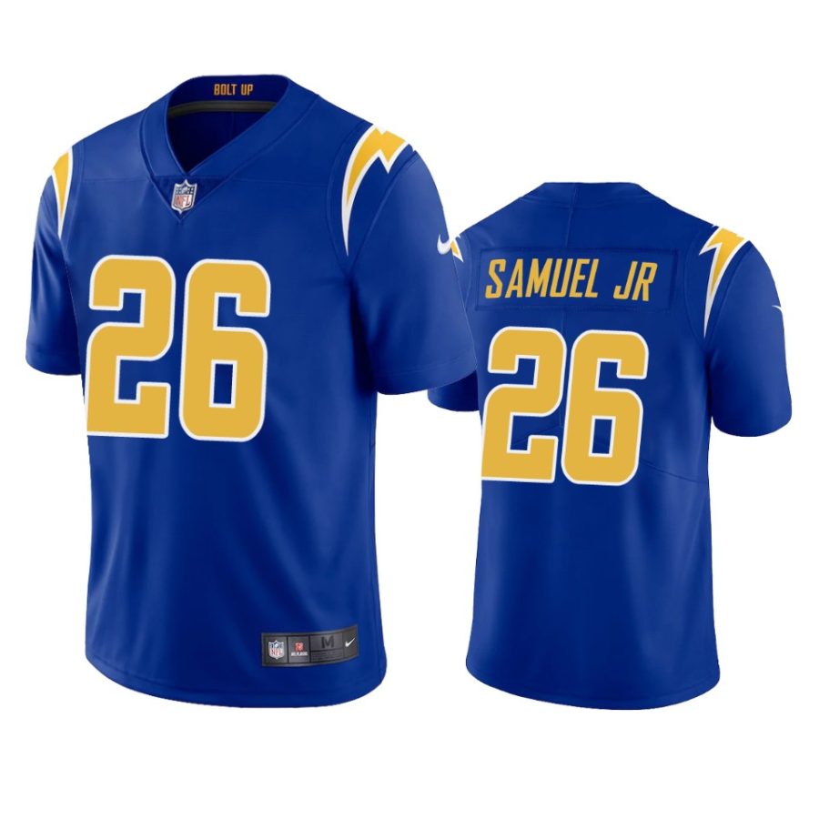 chargers asante samuel jr. royal vapor jersey