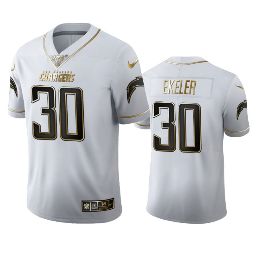 chargers austin ekeler white golden edition 100th season jersey