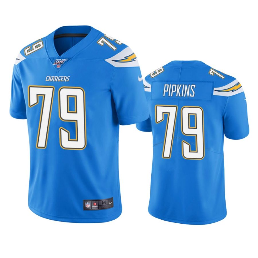 chargers trey pipkins powder blue limited 100th season jersey