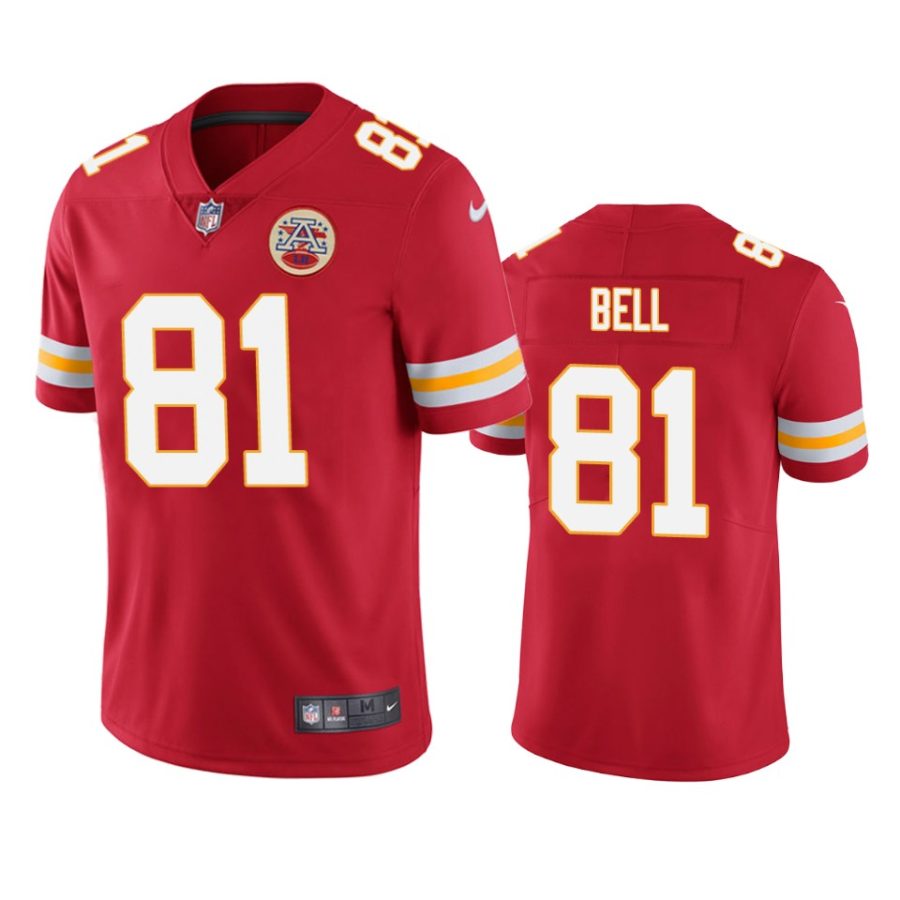 chiefs blake bell red vapor jersey