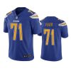 color rush limited matt feiler chargers royal jersey