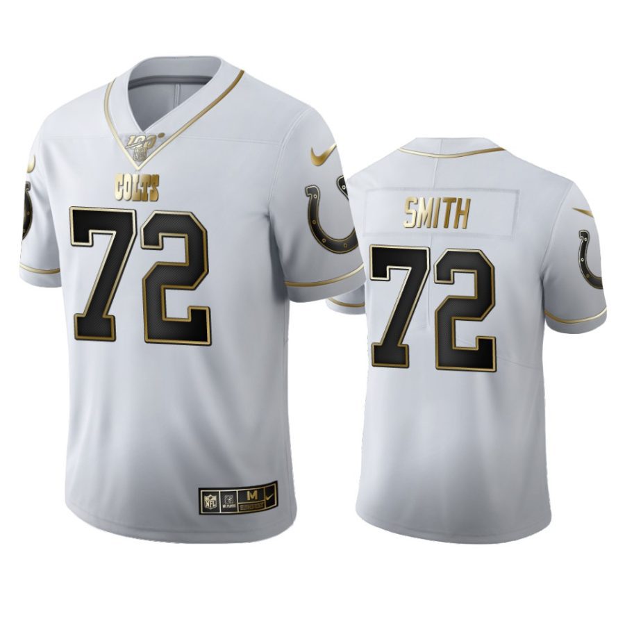 colts braden smith white golden edition 100th season jersey