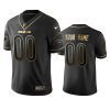 custom bears black golden edition jersey