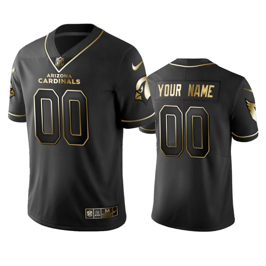 custom cardinals black golden edition jersey