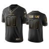 custom falcons black golden edition jersey