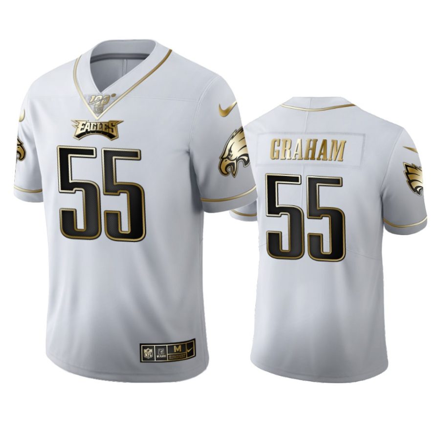 eagles brandon graham white golden edition 100th season jersey