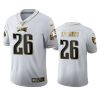 eagles miles sanders white golden edition 100th season jersey