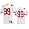 j.j. watt cardinals white gridiron classics legacy jersey