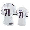 jawuan james ravens jersey white vapor limited