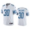 lions jamaal williams white vapor jersey