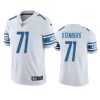 logan stenberg lions white vapor jersey 0a