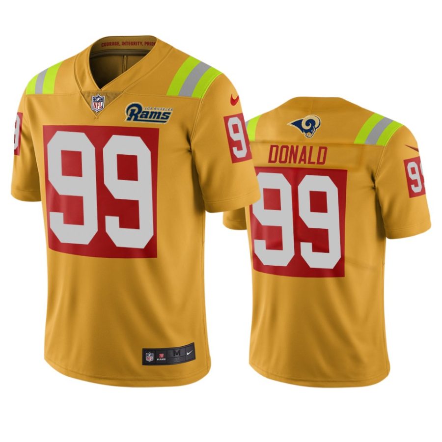 men gold aaron donald jersey 0a