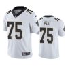 mens saints andrus peat white vapor jersey