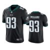 milton williams eagles black vapor jersey