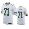 packers josh myers white vapor jersey