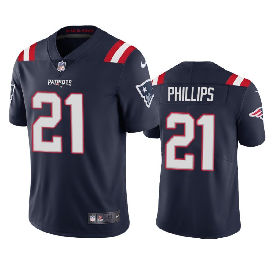 patriots adrian phillips navy vapor jersey