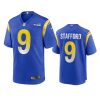 rams matthew stafford royal game jersey 1a