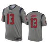 texans brandin cooks gray inverted legend jersey