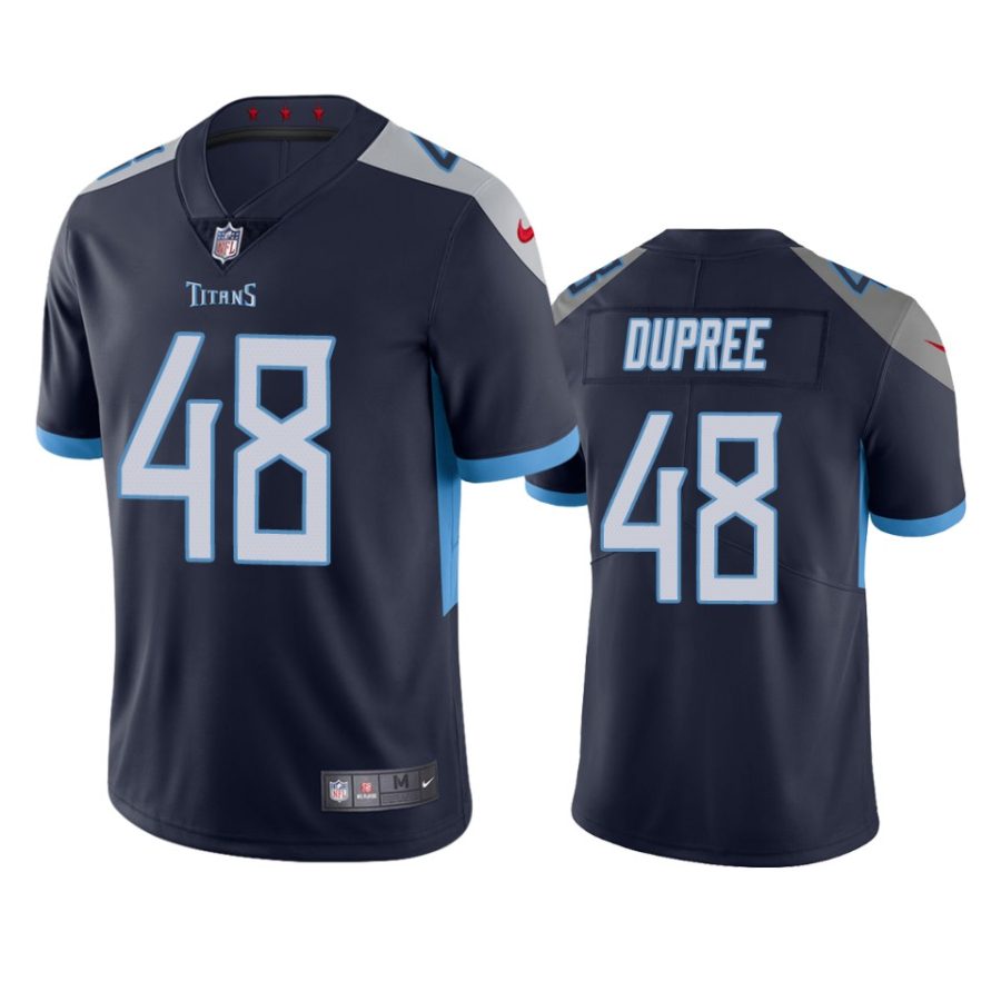 titans bud dupree navy vapor jersey